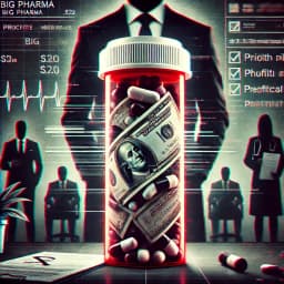 Cover art for Big Pharma & The Profits of Sickness